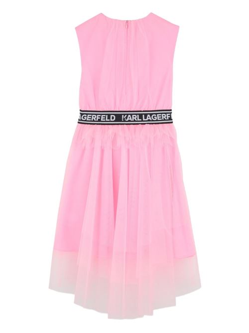 Abito bambina Karl Lagerfeld rosa Karl Lagerfeld Kids | Z31147462